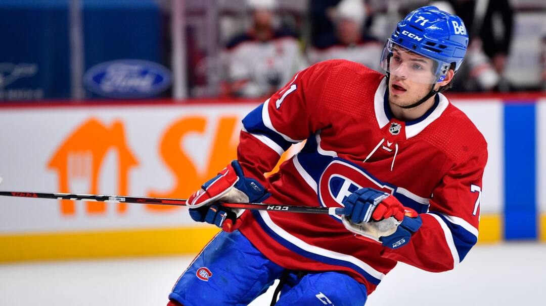 Jake Evans est encore absent de l’entraînement du Canadien de Montréal pour des traitements hors-glace