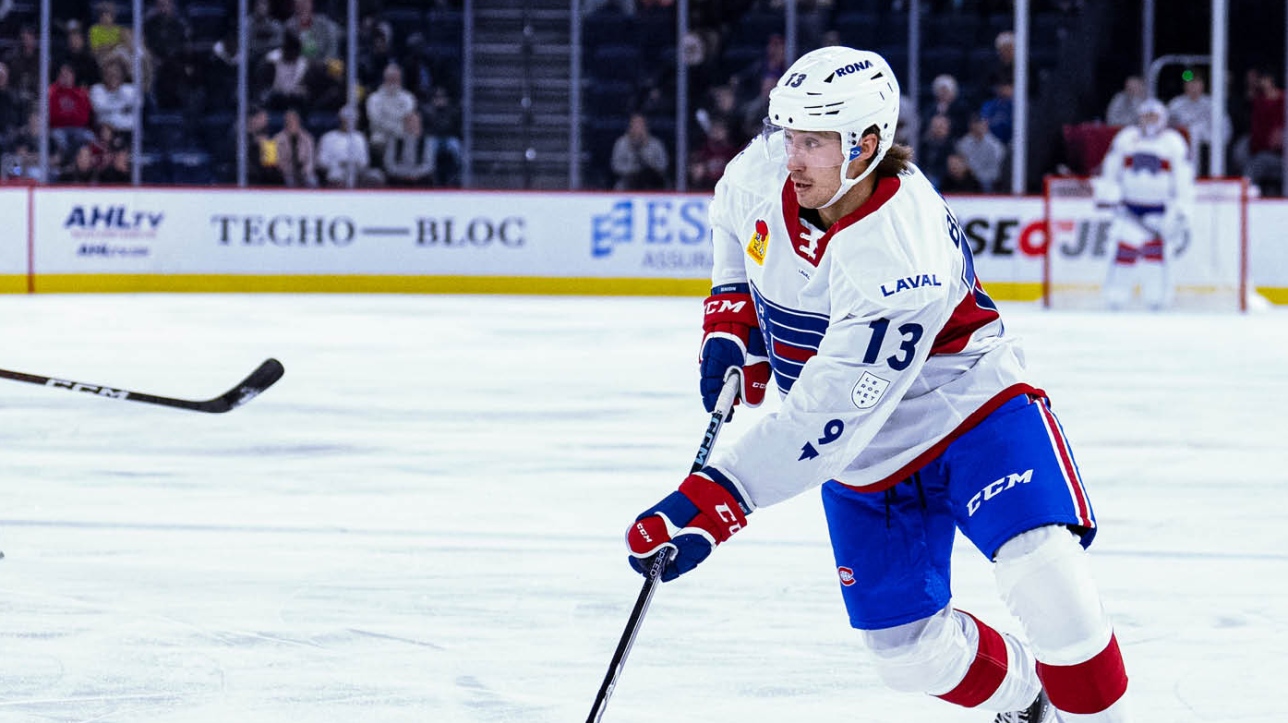 Le Canadien va prêter le défenseur du Rocket Nicolas Beaudin au Canada à la Coupe Spengler