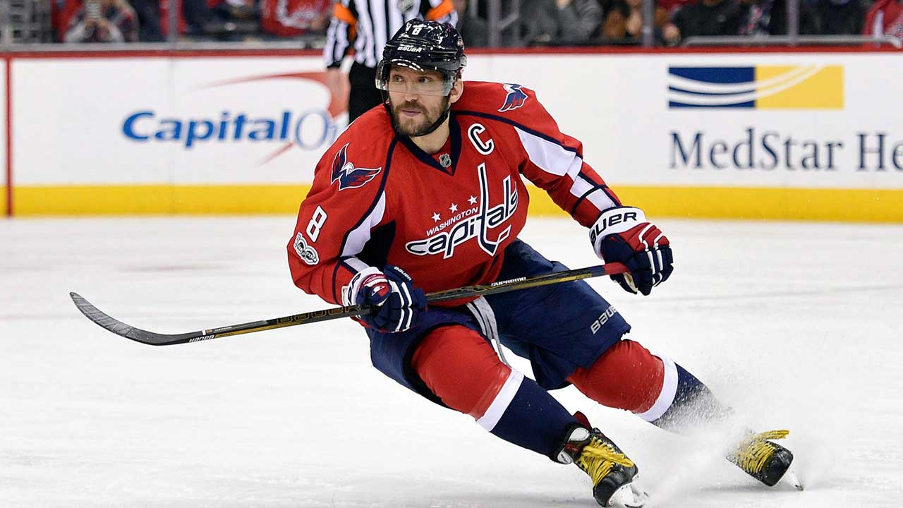 L’attaquant des Capitals de Washington Alex Ovechkin est en grande panne sèche présentement