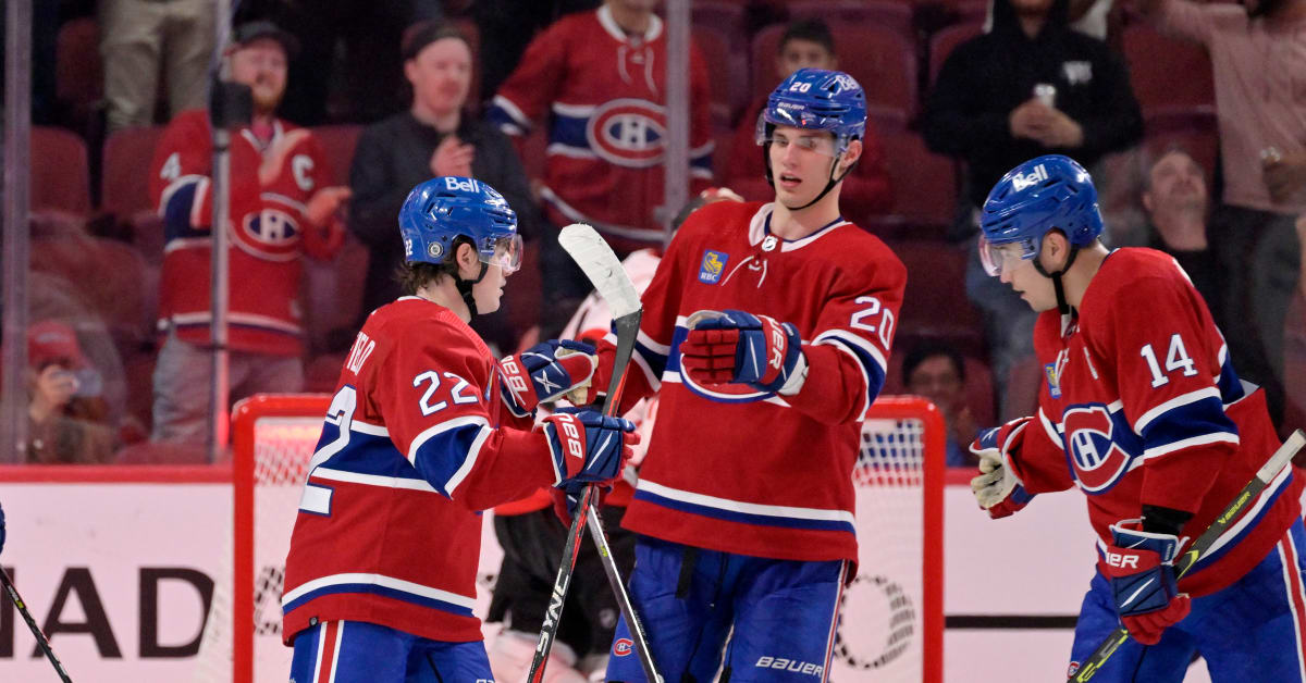 Le premier trio du Canadien de Montréal s’illustre parmi les bonnes unités offensives de la Ligue nationale