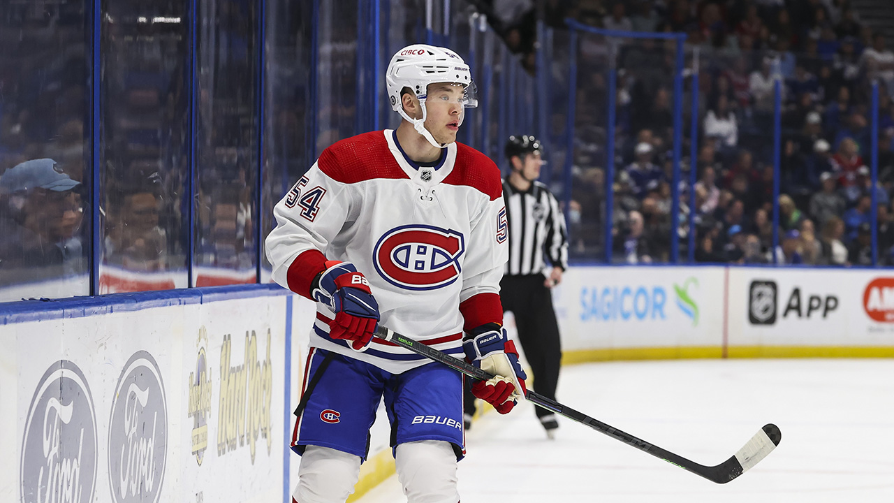 Le Canadien est de retour à l’entraînement et Jordan Harris s’entraîne avec Jayden Struble