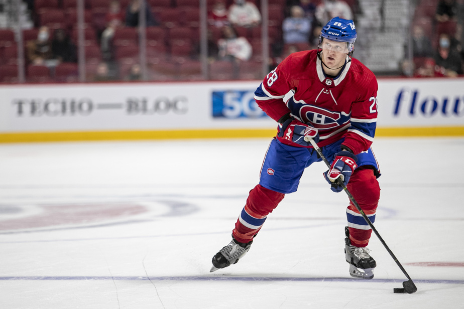 Christian Dvorak toujours absent pour le Canadien de Montréal