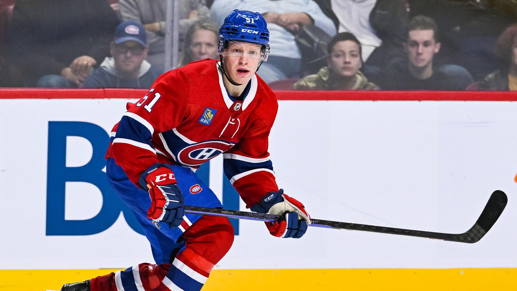 C’est le retour d’Emil Heineman et de la formule à 12 attaquants pour Martin St-Louis et le Canadien de Montréal