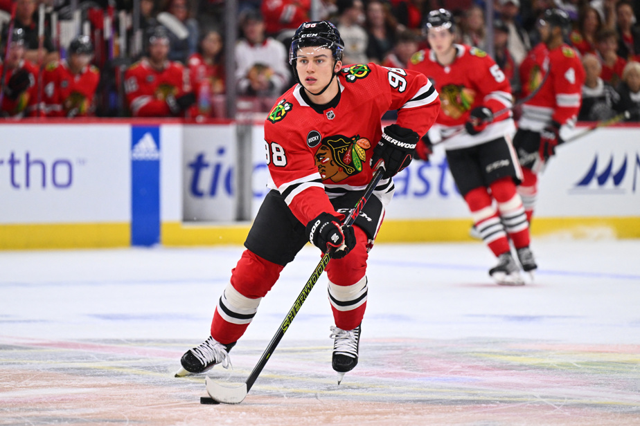 Les Blackhawks sont forcés de placer Connor Bedard sur la liste des blessés