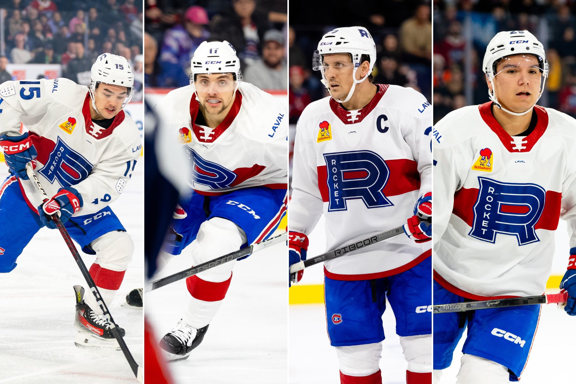 Quatre joueurs du Rocket sont blessés à long terme