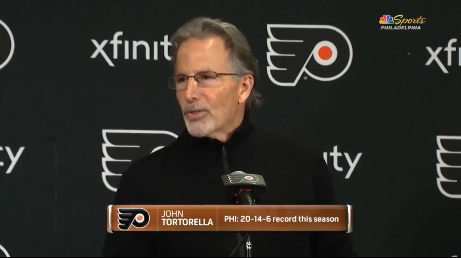 John Tortorella n’a pas manqué un journaliste après le match contre le Canadien