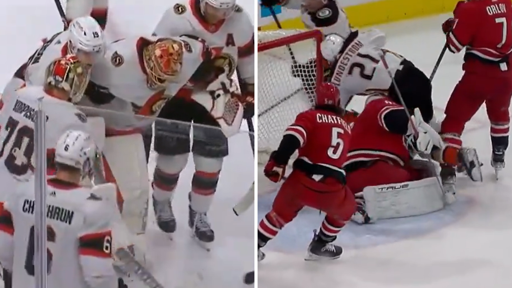 Anton Forsberg et Pyotr Kochetkov se sont blessés jeudi soir