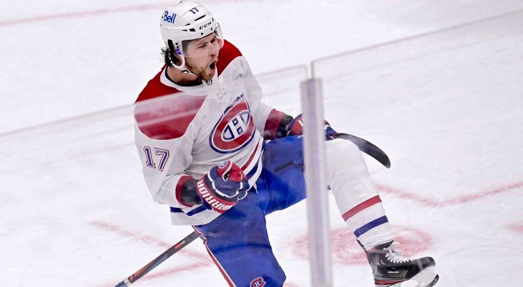 Le Canadien annonce que l’attaquant Josh Anderson est blessé au bas du corps