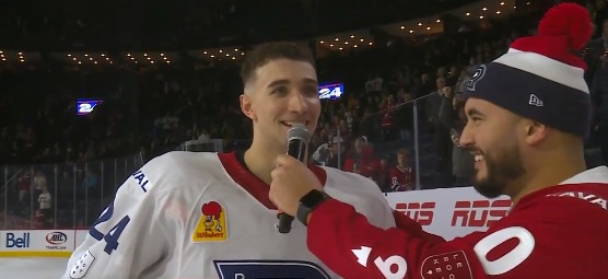 Logan Mailloux gagne le coeur des partisans de l’organisation du Canadien