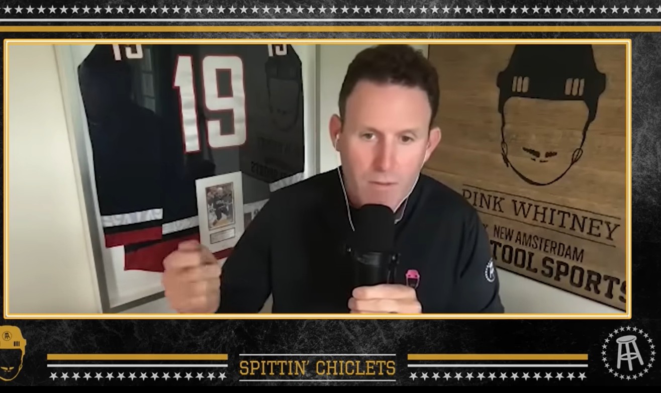 L’animateur du podcast Spittin’ Chiclets critique les partisans du Canadien de Montréal