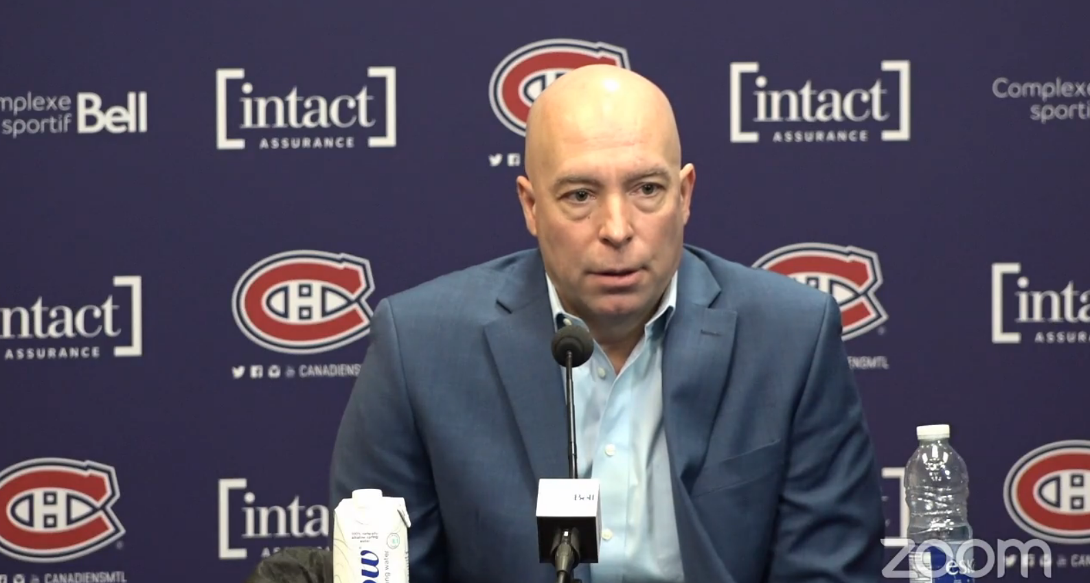 Le directeur général du Canadien de Montréal Kent Hughes va rencontrer les médias aujourd’hui