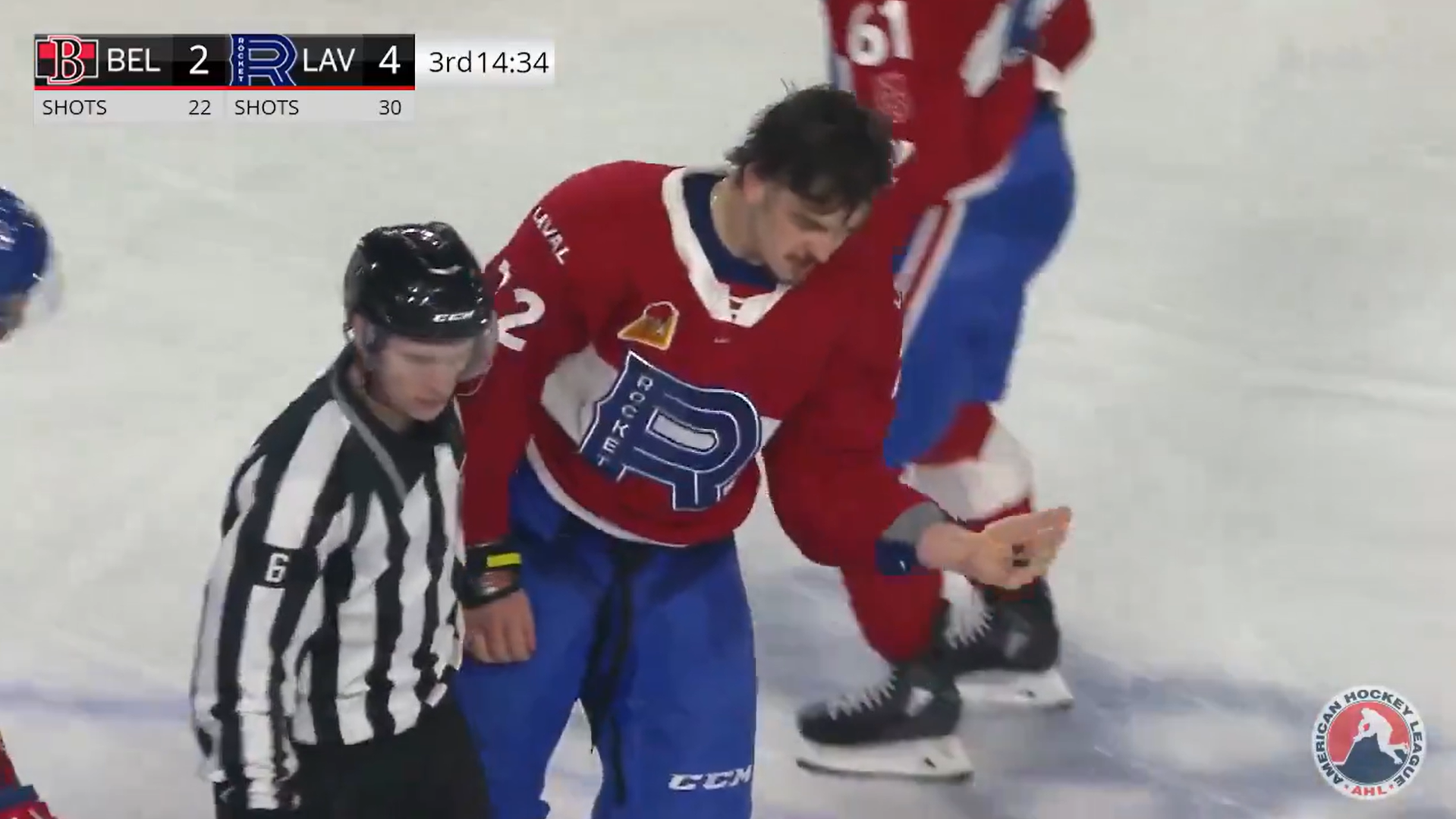 Brennan Saulnier a eu le courage d’affronter Arber Xhekaj