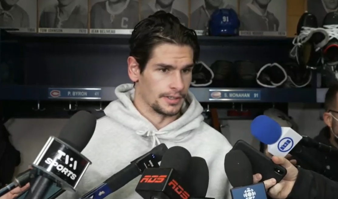 Le Canadien vient d’annoncer que l’attaquant Sean Monahan devra s’absenter de l’entraînement dans le but de recevoir des traitements