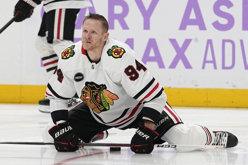 John Scott de NBC Sports Chicago dévoile ce que Corey Perry a fait pour être libéré par les Blackhawks