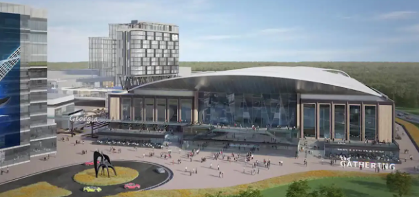 Retour de la LNH à Atlanta? On aurait donné le feu vert pour un mégaprojet d’amphithéâtre