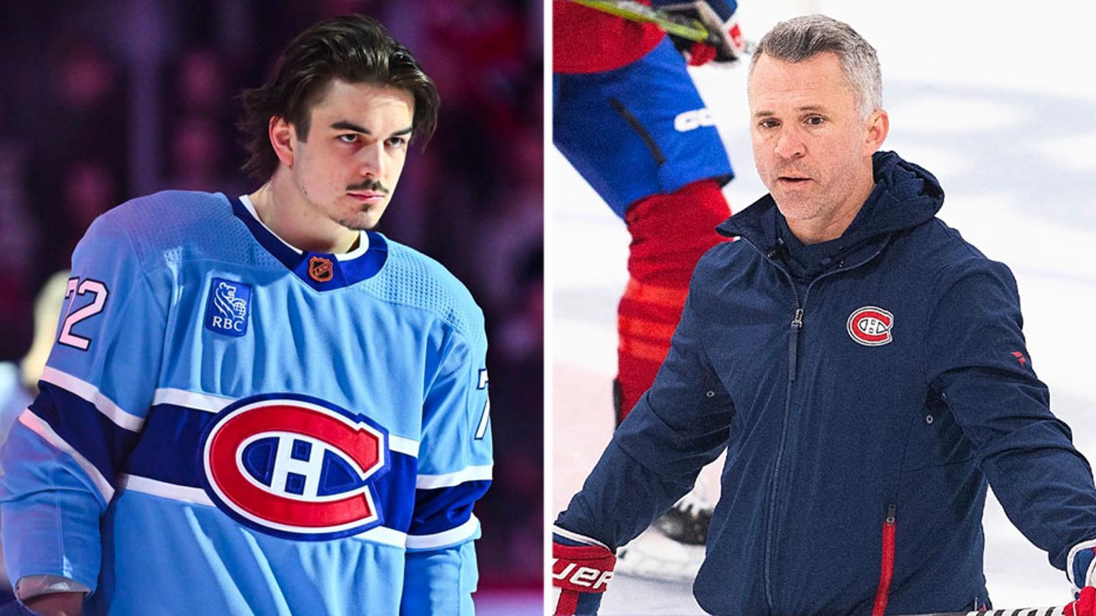 Arber Xhekaj est encore le défenseur de surplus à l’entraînement