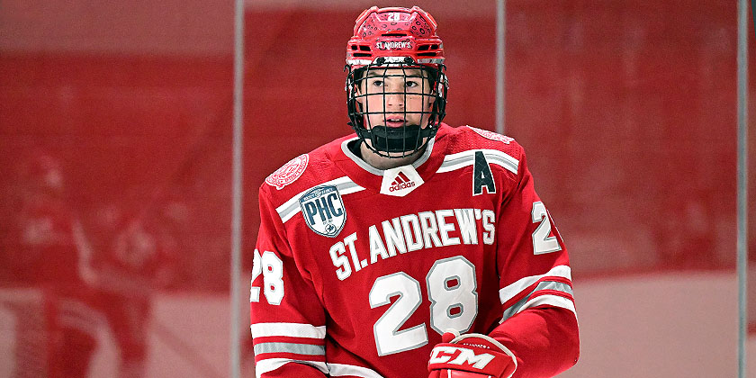 L’imposant centre et espoir Dean Letourneau intrigue et intéresse le Canadien