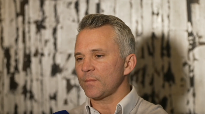 Martin St-Louis rencontre les médias au Colorado