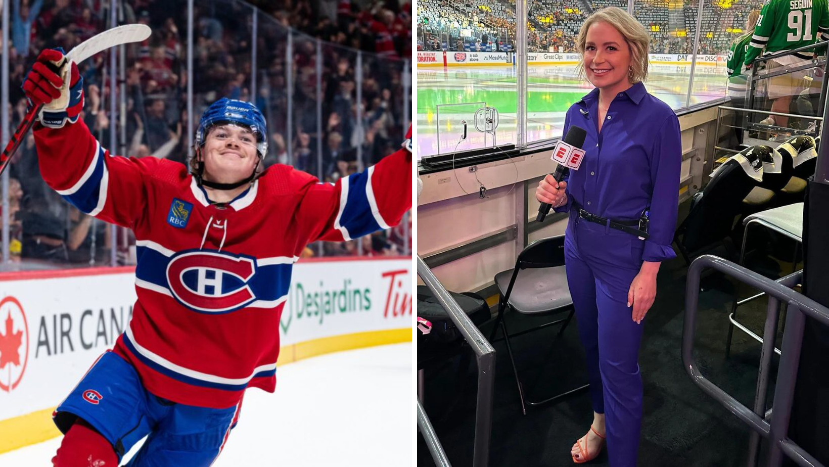 Cole Caufield s’ouvre à Emily Kaplan en entrevue