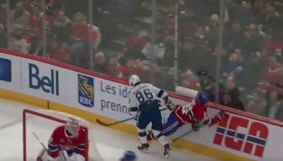 Kaiden Guhle ne peut revenir au jeu après le contact de Kucherov
