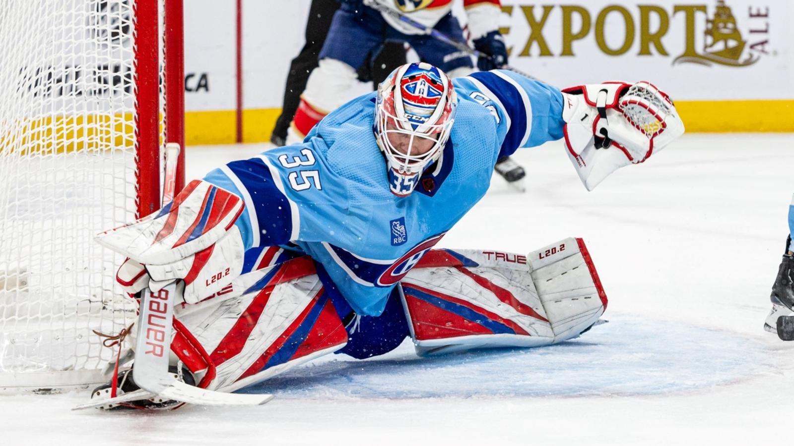 Montembeault n’est pas au sommet de son art, admet Martin St-Louis