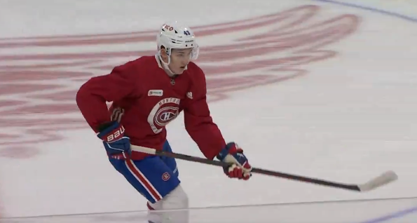 Martin St-Louis confirme les débuts de Lane Hutson dans la LNH