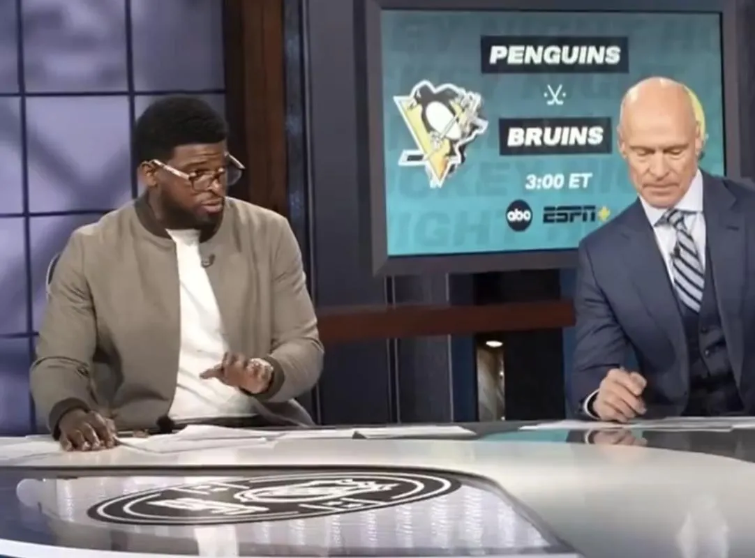 Blague déplacée de P.K. Subban en direct à ESPN
