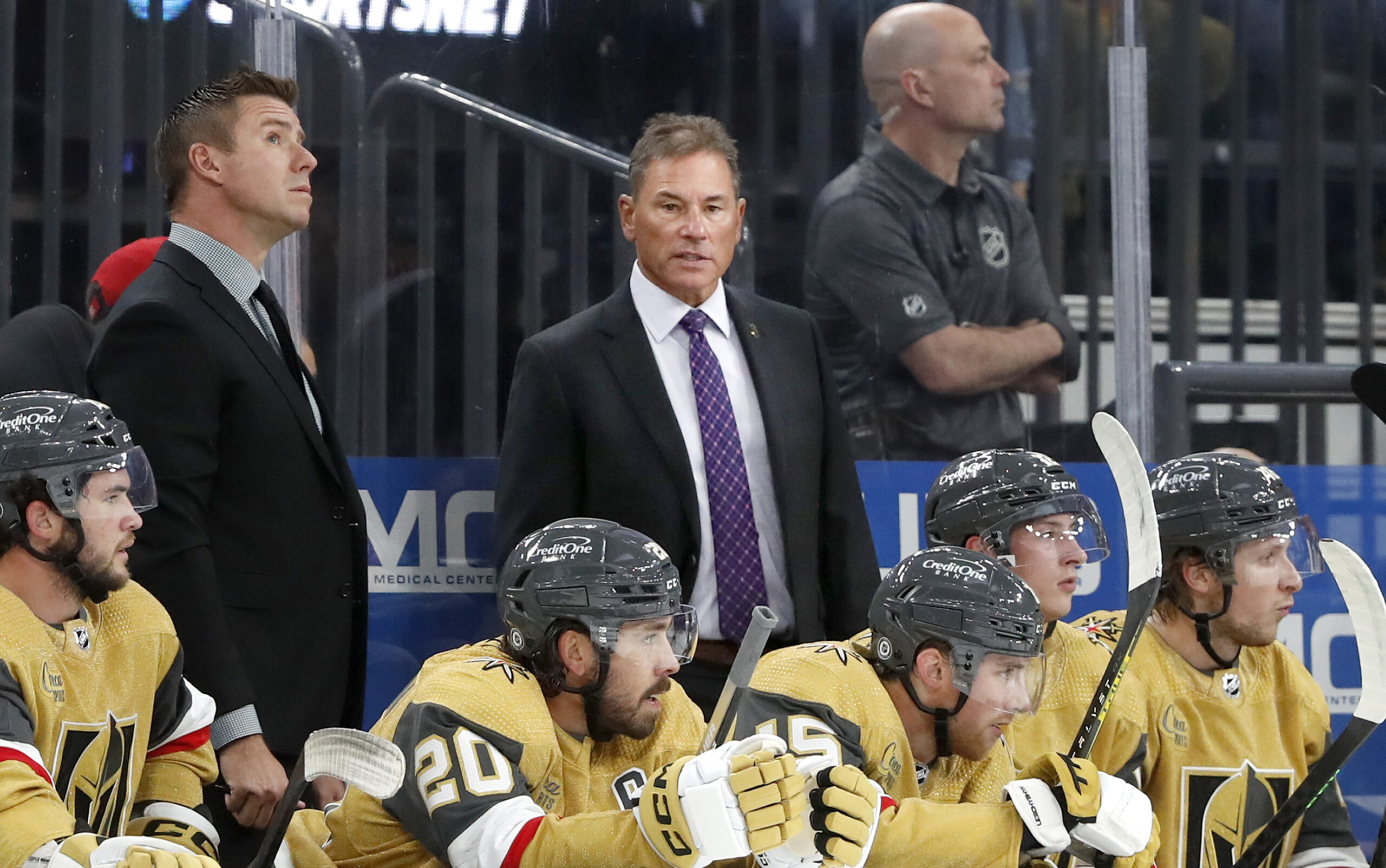 Bruce Cassidy confirme un changement de gardien pour ce soir