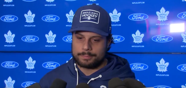 Auston Matthews confirme avoir joué en dépit d’une maladie et blessure