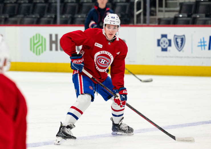 Selon Bob Hartley, Lane Hutson sera le Johnny Gaudreau du Canadien