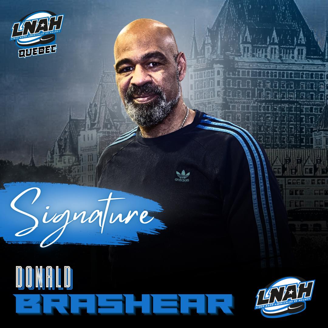 Donald Brashear sera entraîneur dans la Ligue nord-américaine de hockey