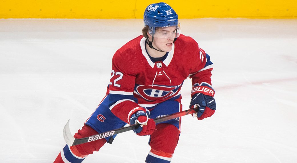 Mathias Brunet propose une transaction incluant Cole Caufield et le 6e choix