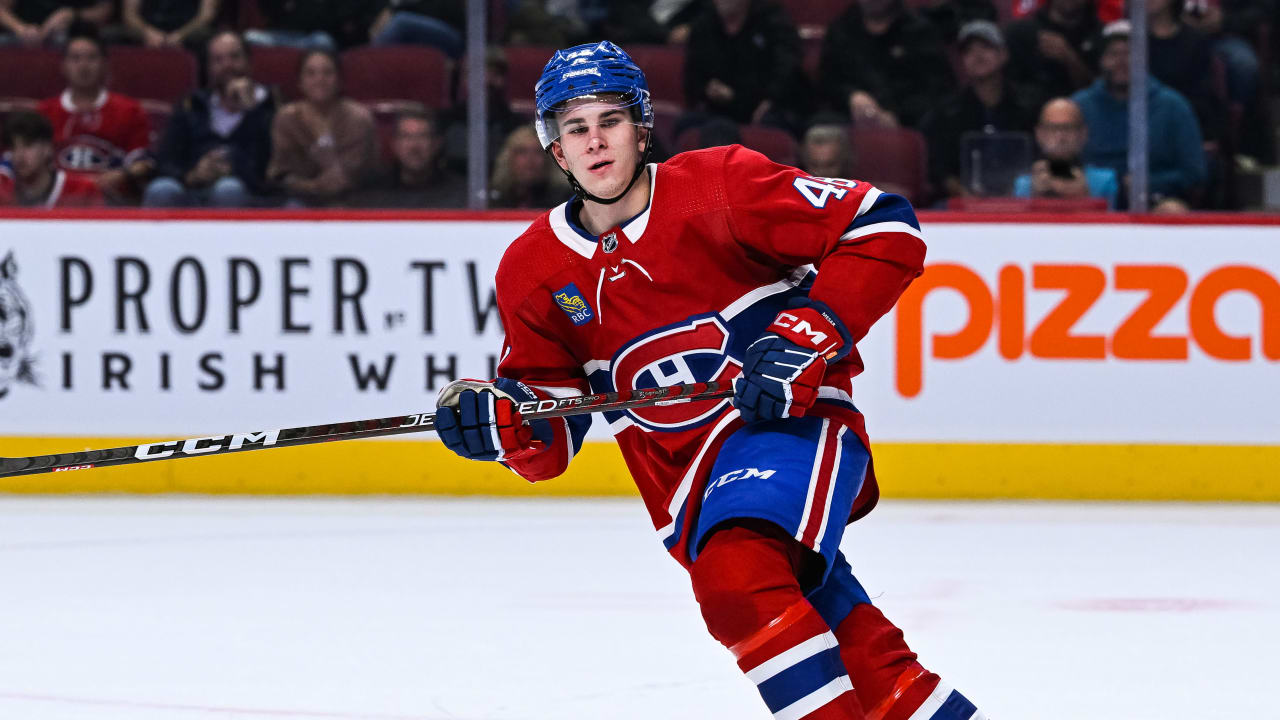 Filip Mesar: Kent Hughes ne voulait pas repêcher au 26e rang en 2022