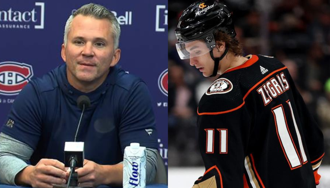 Selon le FM93, Martin St-Louis et Trevor Zegras ont fraternisé à New York