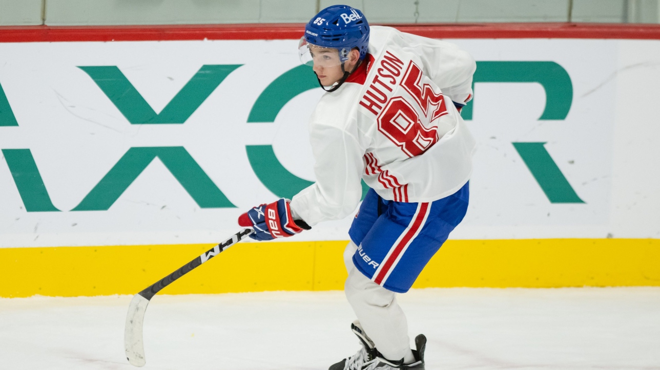 ESPN voit Lane Hutson comme candidat au trophée Calder