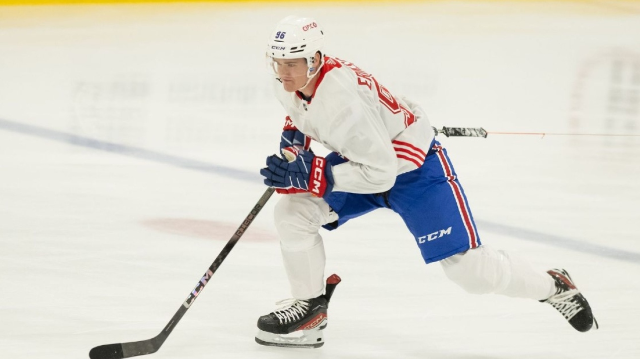 Filip Eriksson connaît une progression fulgurante pour un choix de 6e ronde