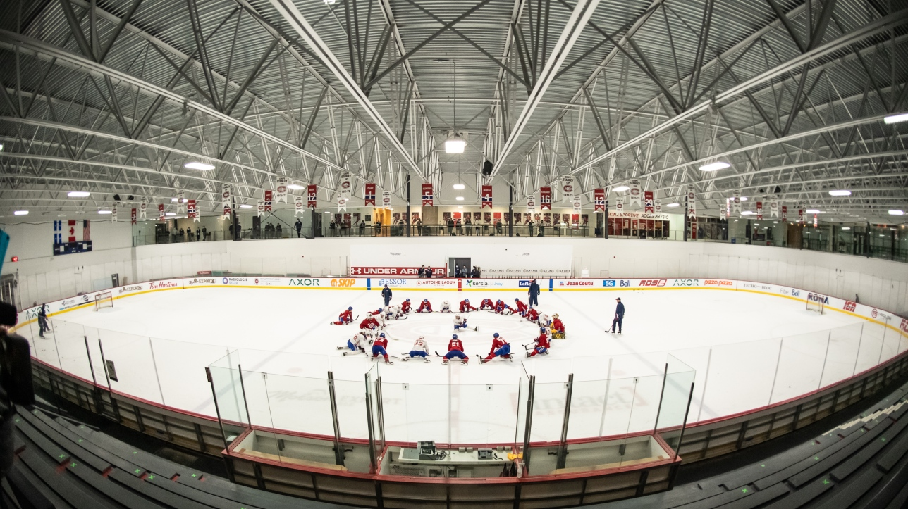 Plusieurs joueurs réguliers du Canadien s’entraînent aujourd’hui à Brossard