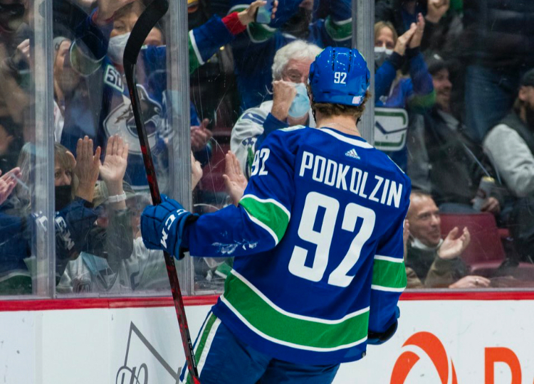 Les Oilers d’Edmonton font l’acquisition de l’attaquant Vasili Podkolzin