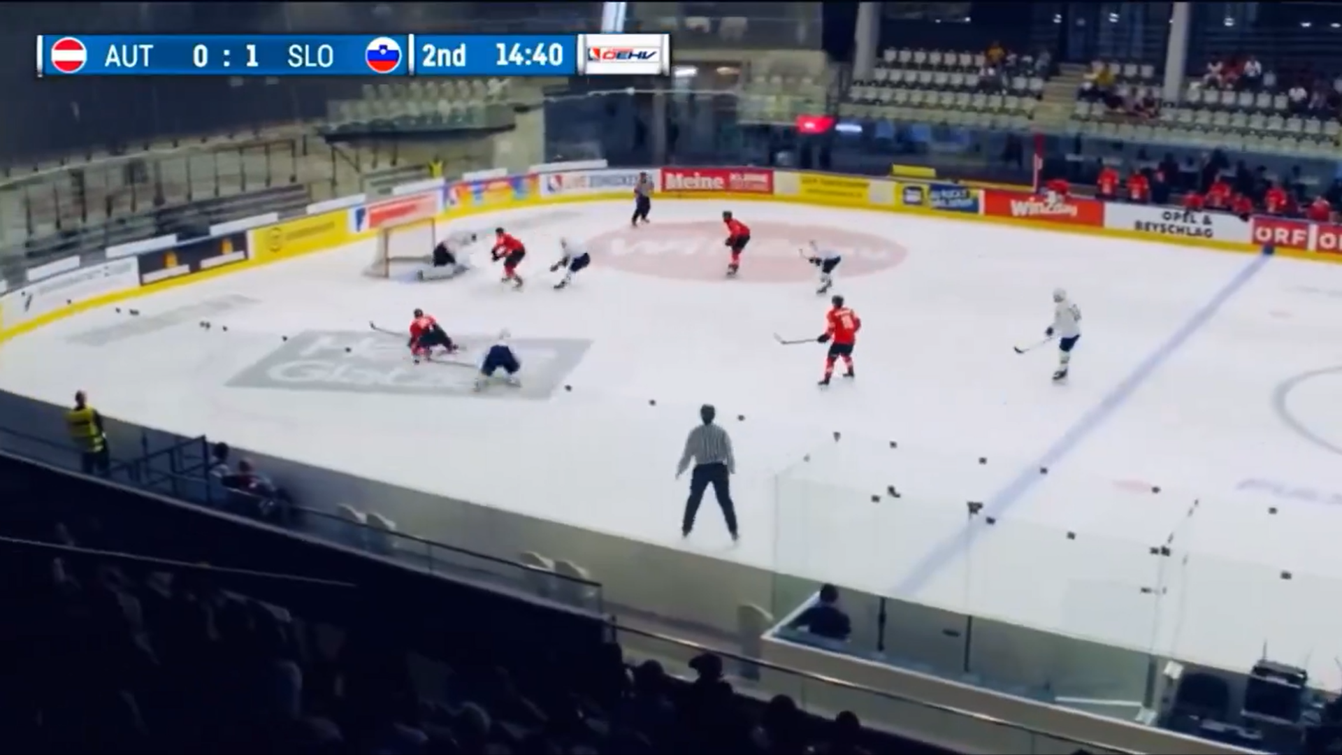 Autriche contre la Slovénie: David Reinbacher a marqué un beau but