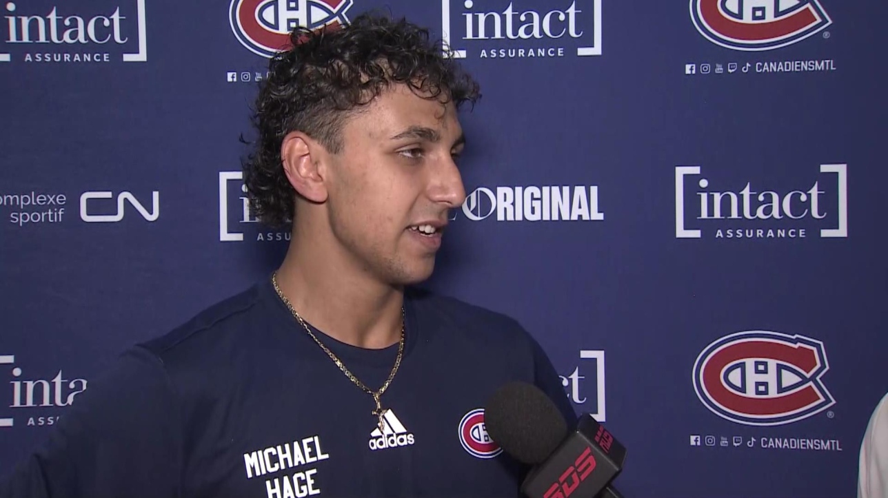 L’espoir Michael Hage profitera nettement du départ de Rutger McGroarty de la NCAA