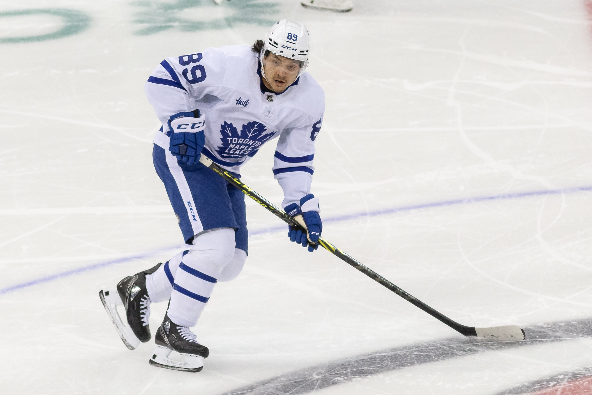 Nick Robertson a finalement changé d’idée après un échange avec Craig Berube des Maple Leafs