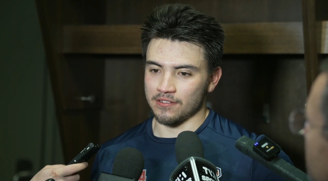Entrevue avec Félix Séguin de TVA Sports: Nick Suzuki veut faire les séries