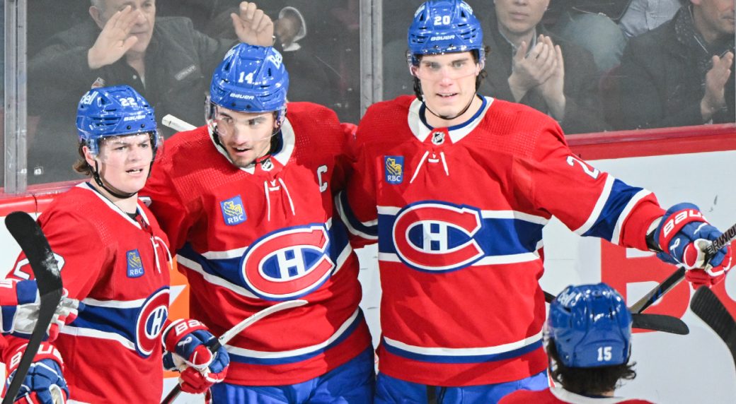 Nick Suzuki et Cole Caufield pourraient avoir un nouveau partenaire sur le premier trio des Canadiens