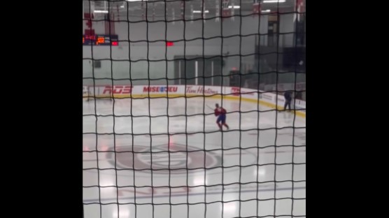 Kaiden Guhle est déjà de retour sur la glace à Brossard après son opération