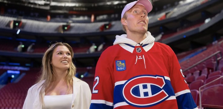 La conjointe de Patrik Laine parle d’une chance de la vie pour expliquer la blessure de l’attaquant