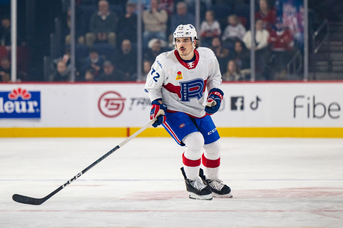 Arber Xhekaj serait rétrogradé avec le Rocket de Laval pour une question de masse salariale