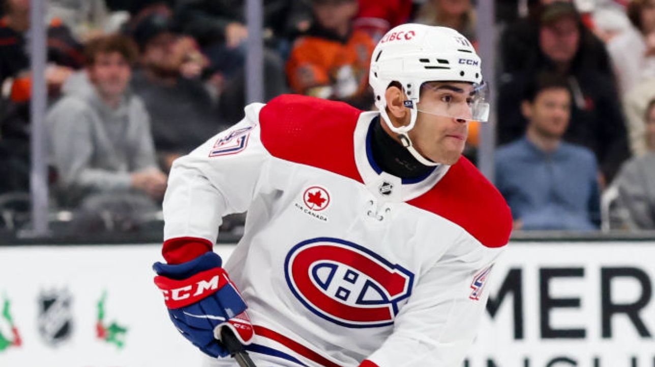 Jayden Struble est forcé de quitter l’entraînement et rater le match contre les Maple Leafs de Toronto