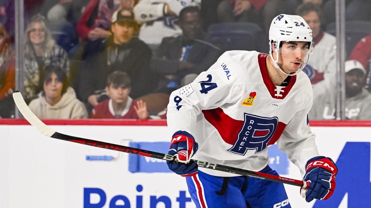 Avec un futur rappel, Logan Mailloux ne pourrait plus jamais porter l’uniforme du Rocket de Laval