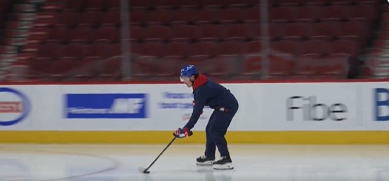 Rafaël Harvey-Pinard et Kirby Dach ont pris d’assaut la patinoire du Centre Bell avant de recevoir les Kings