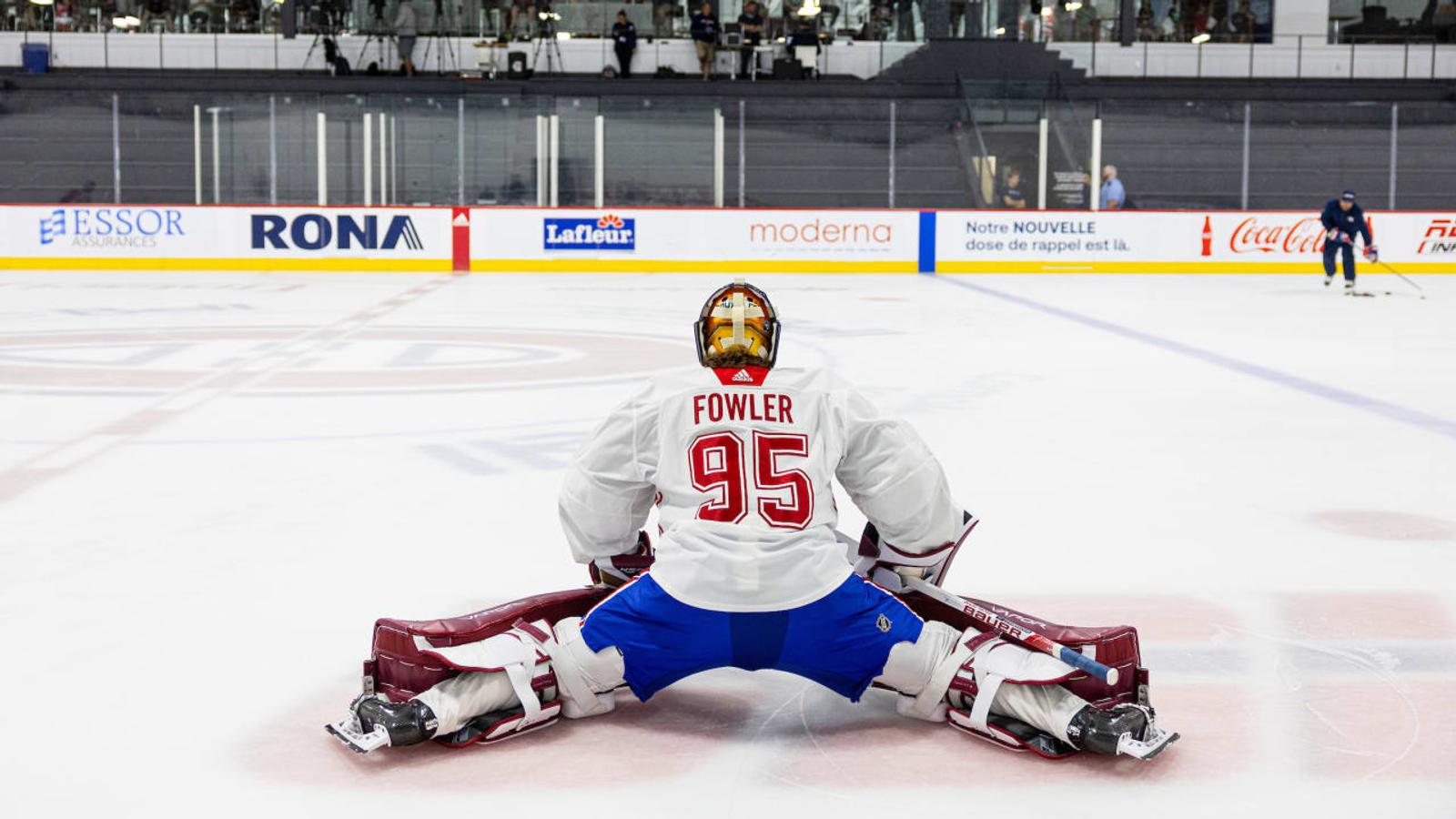 L’espoir Jacob Fowler annonce ses couleurs dans la NCAA pour son avenir avec les Canadiens de Montréal